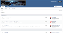 Desktop Screenshot of forums.lowerdecks.com